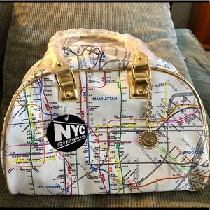 New York Subway Lines Bag!!!
